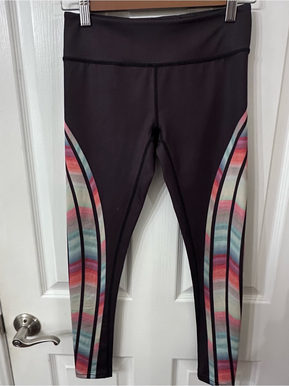 FP Movement Free People Sunrise Rainbow Panel Leggings - X small